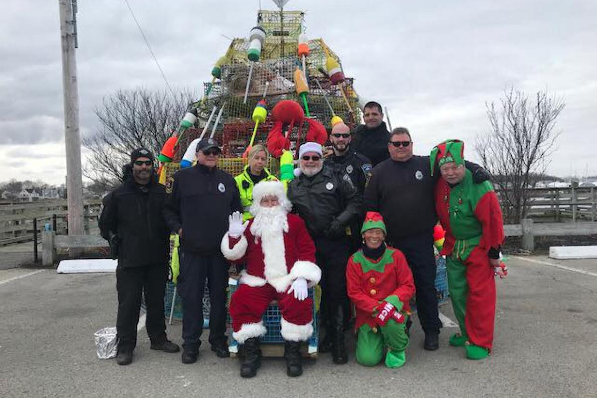 Santa at Town Pier 2017