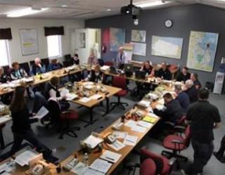 Emergency Operations Center In Action
